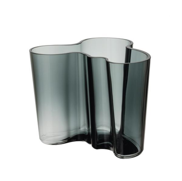 Bilde av Alvar Aalto vase mørkegrå 120 mm