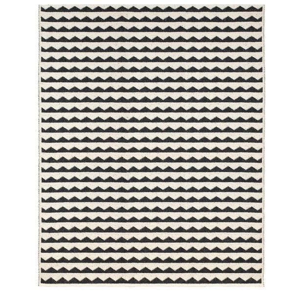Bilde av Gittan gulvteppe svart stort 150x200 cm