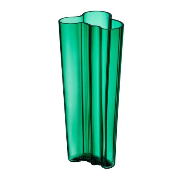 Bilde av Alvar Aalto vase smaragdgrønn 255 mm
