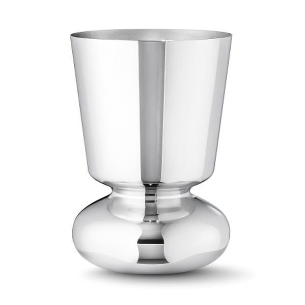 Bilde av Alfredo vase rustfritt stål liten, 22 cm