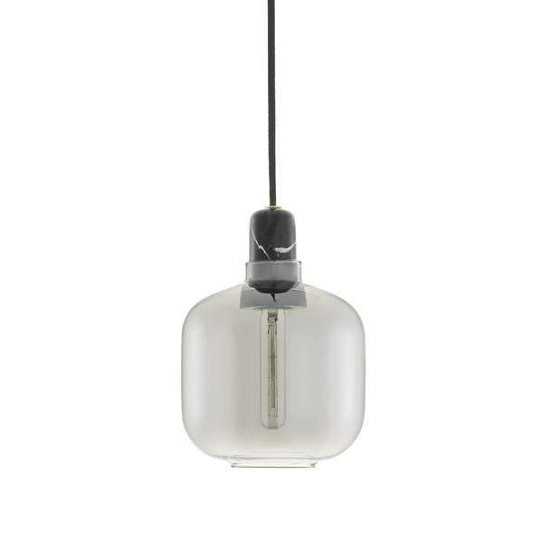 Bilde av Amp lampe liten grå-sort