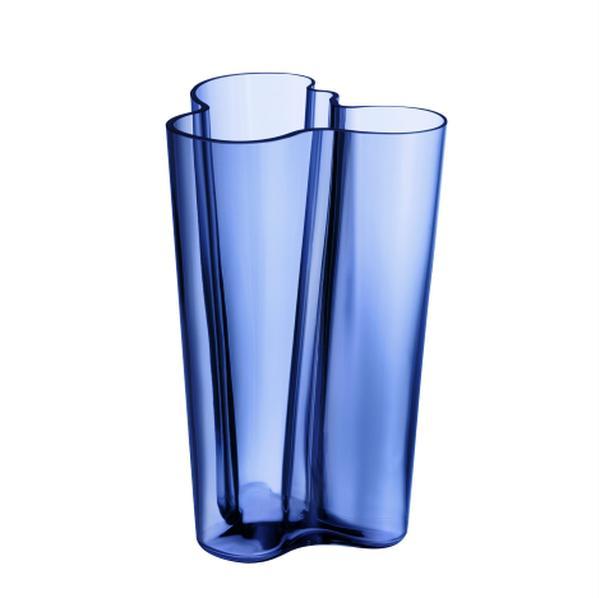 Bilde av Alvar Aalto vase ultramarin (blå) 251 mm