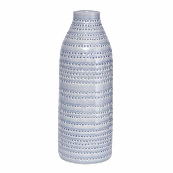 Bilde av Circles vase 42 cm grå